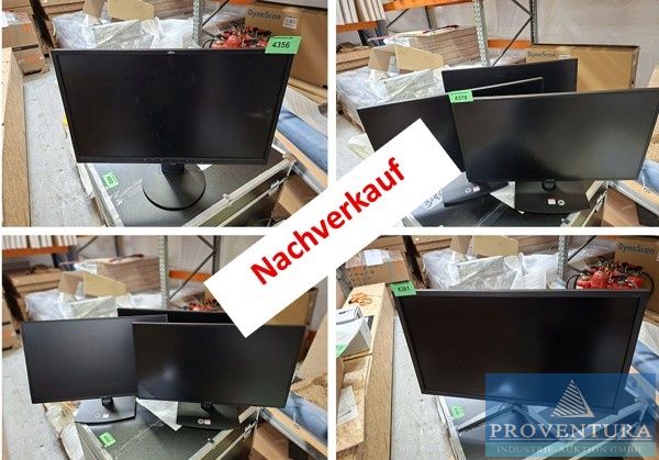 Nachverkauf Große Monitor Auktion, aus Leasing: Über 40 Monitore ACER, FUJITSU und Terra, 4K Monitore 24 - 28 Zoll, niedrige Startpreise!