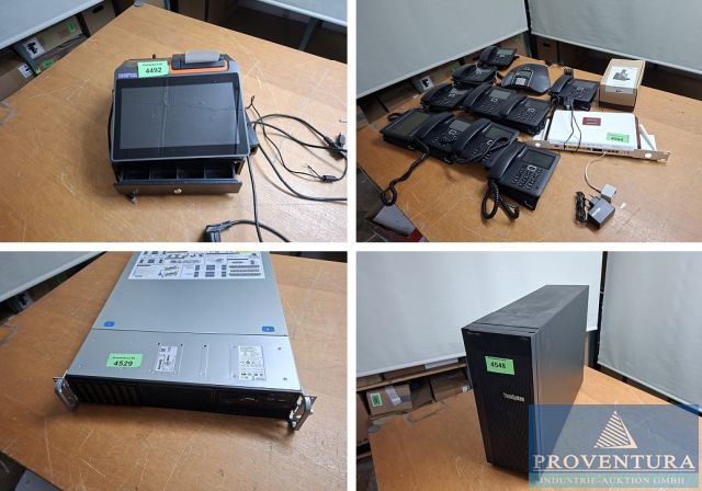 Versteigerung Leasingrückläufer: 64 Positionen, Alarmanlagen,EDV, Server LENOVO Thinksystem ST250