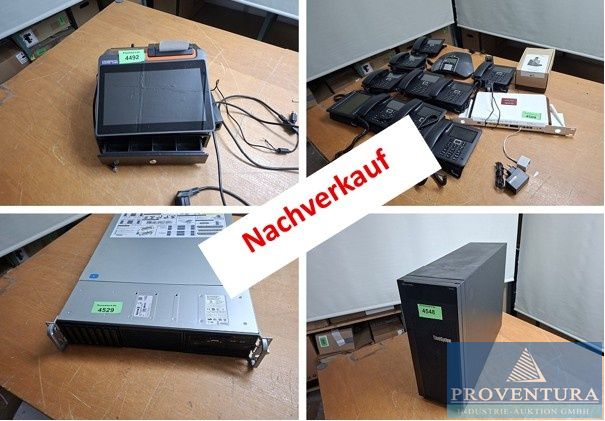 Nachverkauf Versteigerung Leasingrückläufer: 64 Positionen, Alarmanlagen,EDV, Server LENOVO Thinksystem ST250