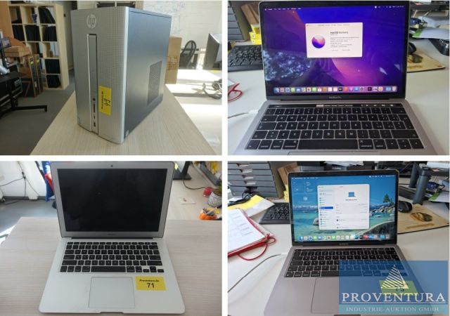 Aus Insolvenz: 2x APPLE MacBookAir A2941, 15 Zoll M2 2023 5x APPLE MacBooKAir A1466 13 Zoll 2015, iPad 9 Generation 64 GB, verschidene Laptops