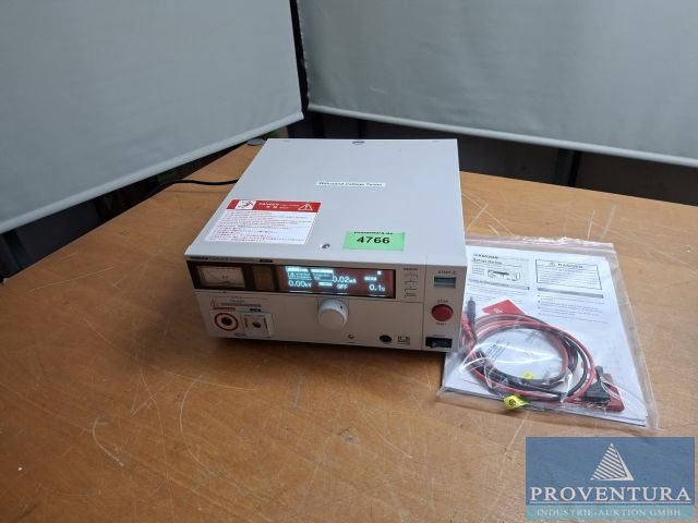 Aus Leasing: Hochspannungsprüfgerät mit Isolationswiderstand KIKUSUI TOS5302
