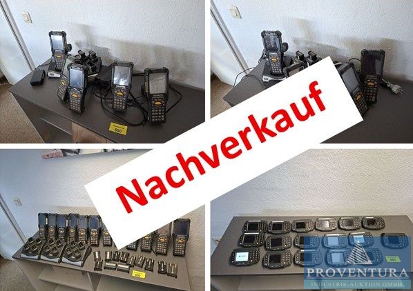 Nachverkauf aus Insolvenz: großes Sortiment an Barcodescanner MOTOROLA MC9000