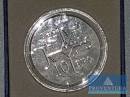 Silbermünze Frankreich Charles le chauve 10 Euro 2014 st.
