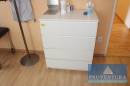 Schubladenschrank weiss ca. 60x100h cm