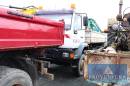 Lkw Kipper Ladekran MAN LE280B 4x4