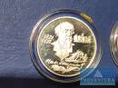 Silbermünzen Russland 2 Rubel 1996 pp N.A. Nekrasov