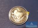 Silbermünze Russland 1 Rubel 1993 pp Amur-Tiger