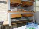 Maschinentisch Metall/Holz ca. 135x57hx95t cm