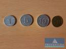 Umlaufmünzen DDR 1948-1953 4x 1 Pfennig Zahnrad