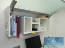 Multifunktions-Wandschrank grau ca. 100bx43hx30t cm