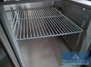 Saladette GGM 2 m 5x GN 1/1 Scxhwarzes Granit Edelstahl Holzoptik