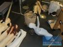 Schaufensterfiguren demontiert