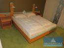 Doppelbett-Hotelzimmereinrichtung Holzdekor dunkel