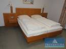 Doppelbett-Hotelzimmereinrichtung Holzdekor dunkel