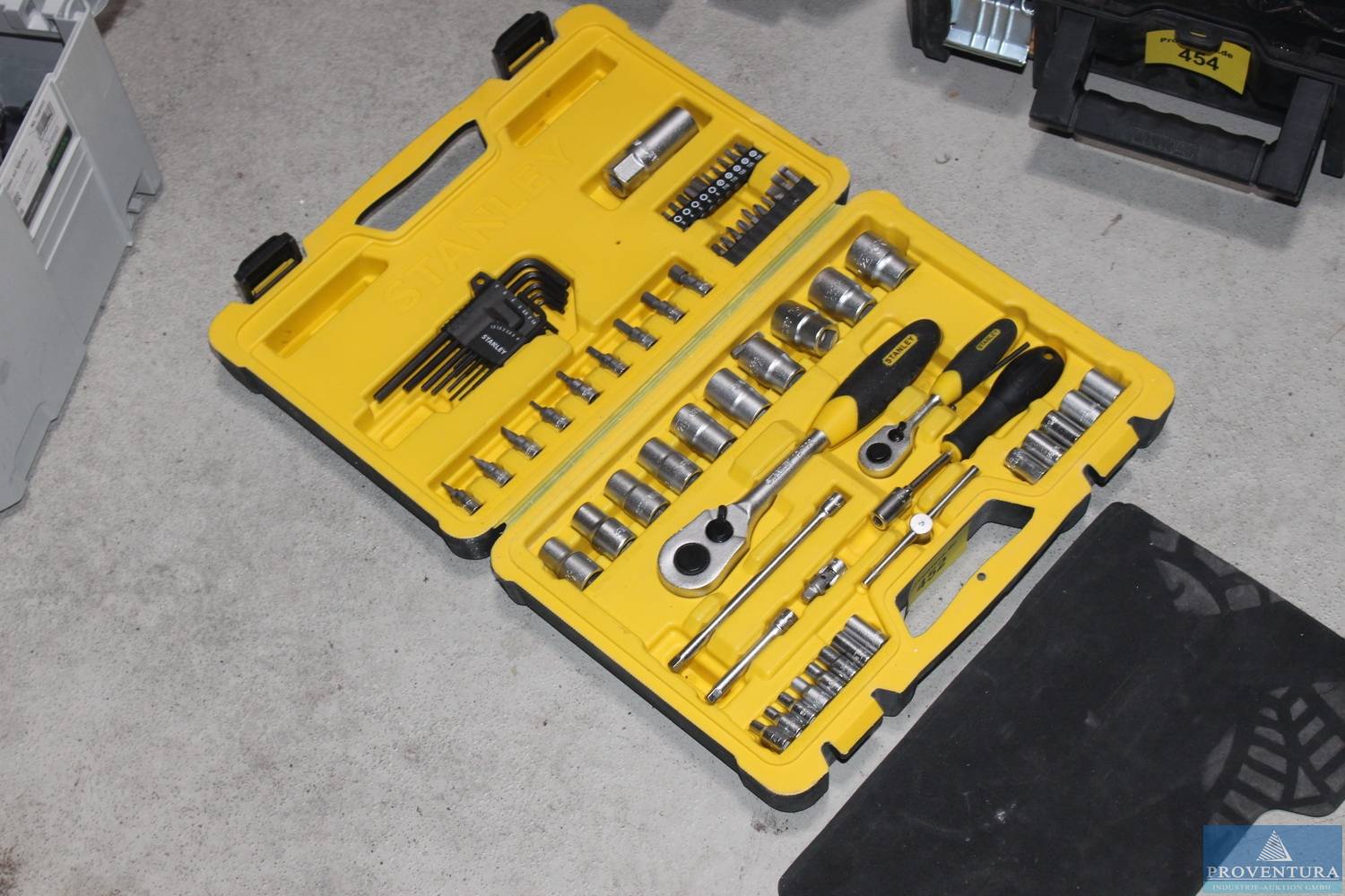 Stanley Proto Ratschenschlüssel-Set 5-teilig – Werkzeugrolle, Größen 1/4" Bis 3/4"