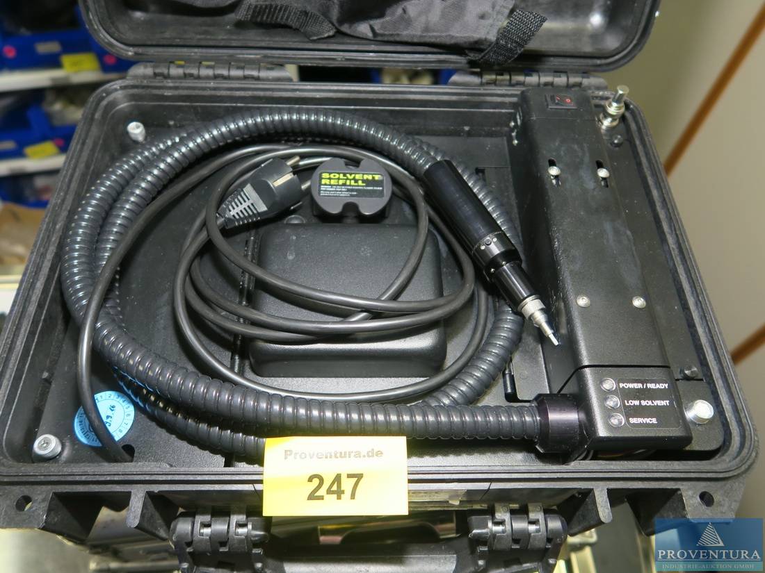 KabelReinigungsgerät WESTOVER Cleanblast Fiber Optic Connector Cleaning System Pelican 1450 Case