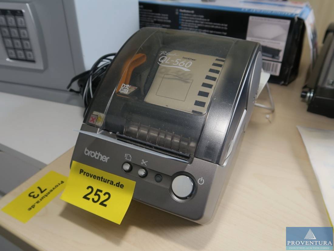 Thermodrucker BROTHER PTouch QL560 Proventura OnlineAuktion