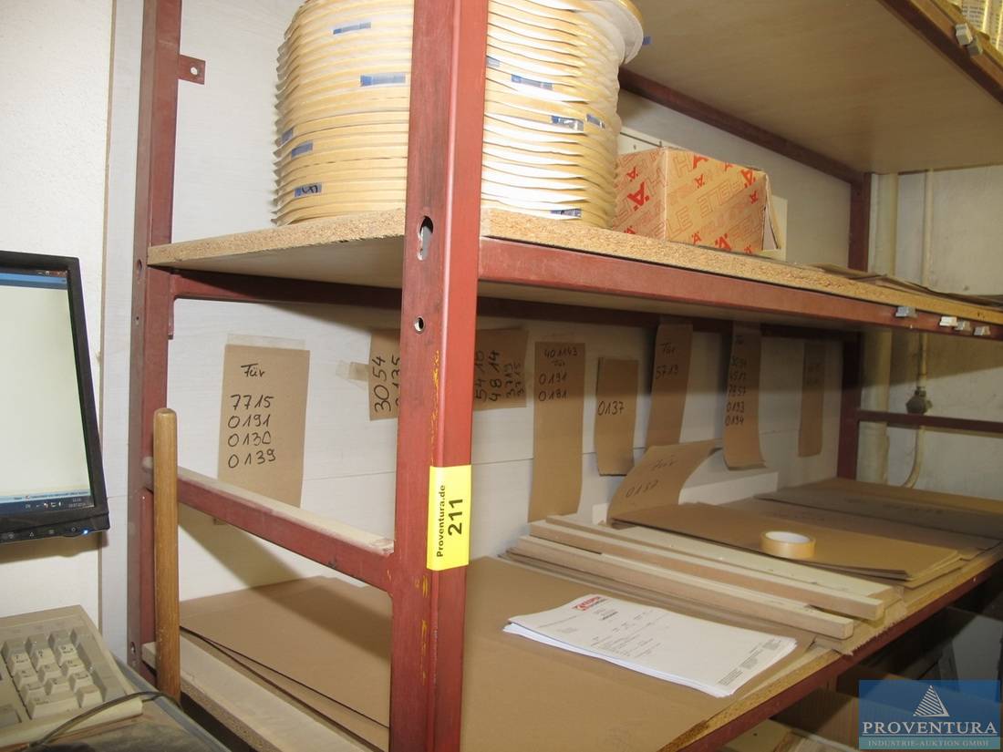 Lagerregal Stahl /Holz | Proventura Online-Auktion