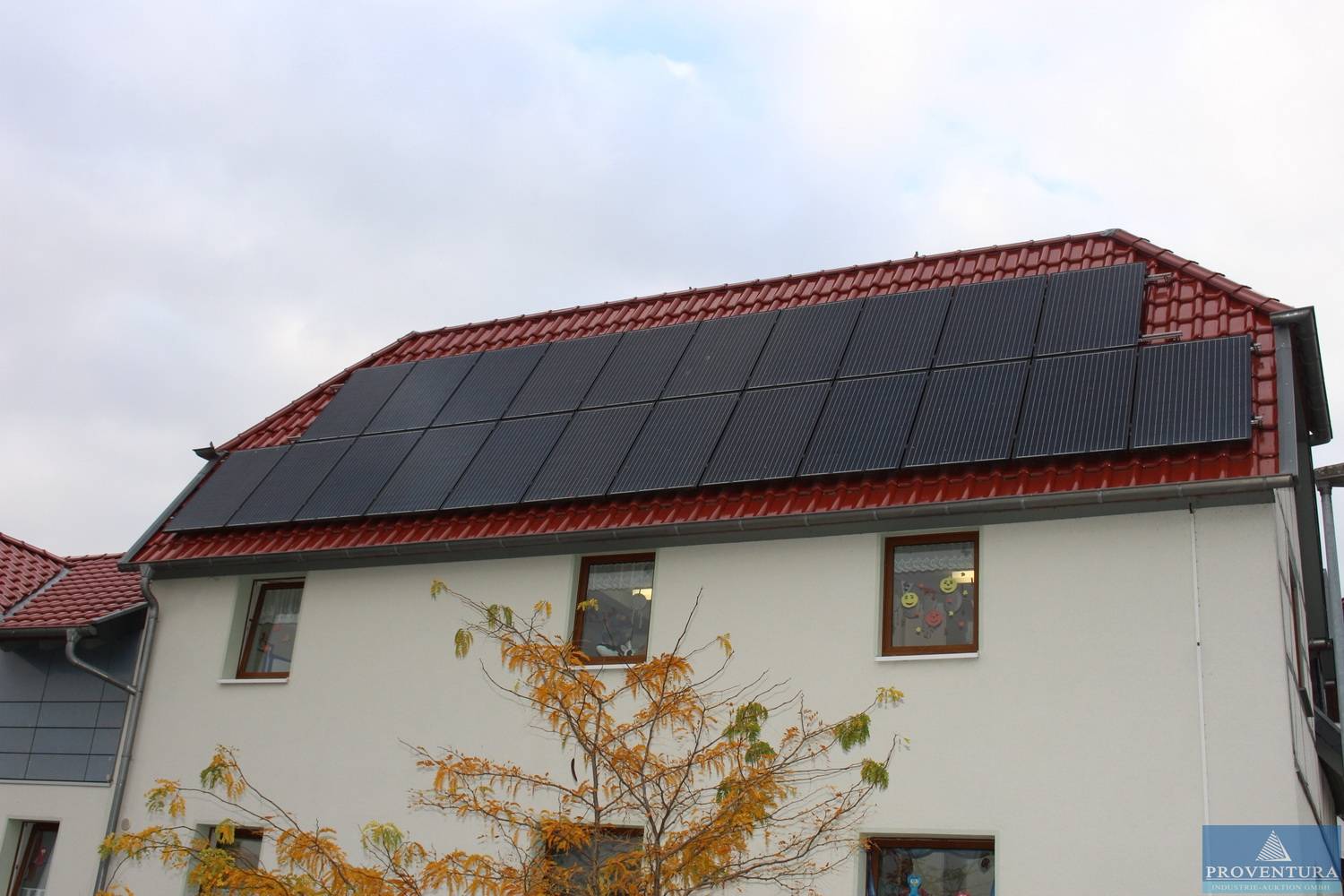 Aufdach-PV-Anlage 10.92 kWp Module BENQ PM250M01 260 Wp