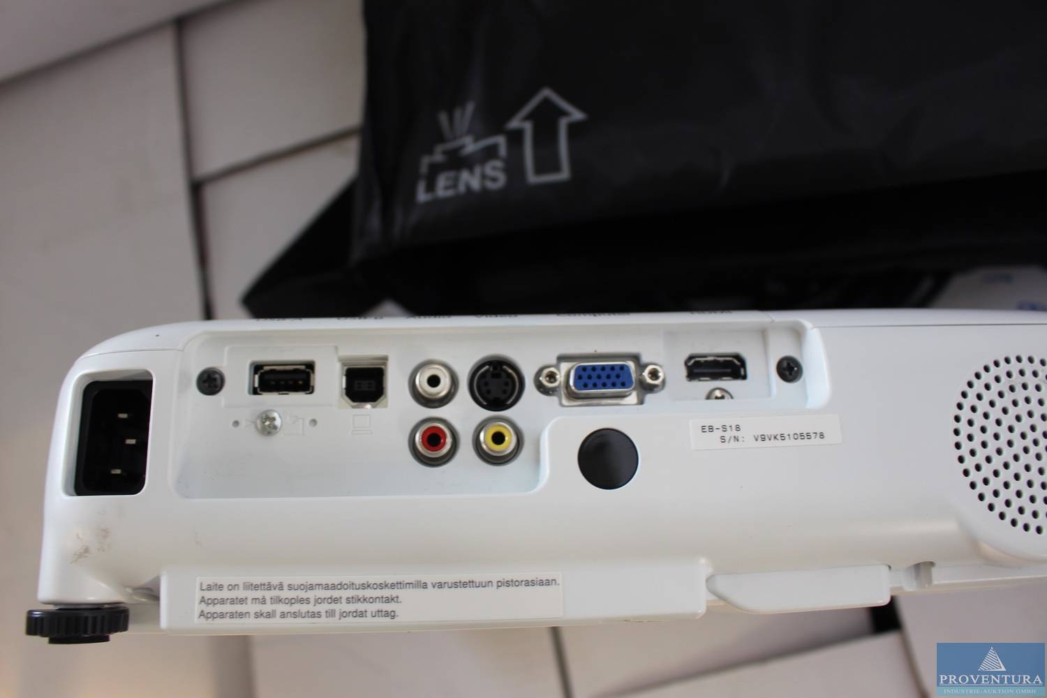 Beamer/ LCD-Projektor EPSON H552B | Proventura Online-Auktion