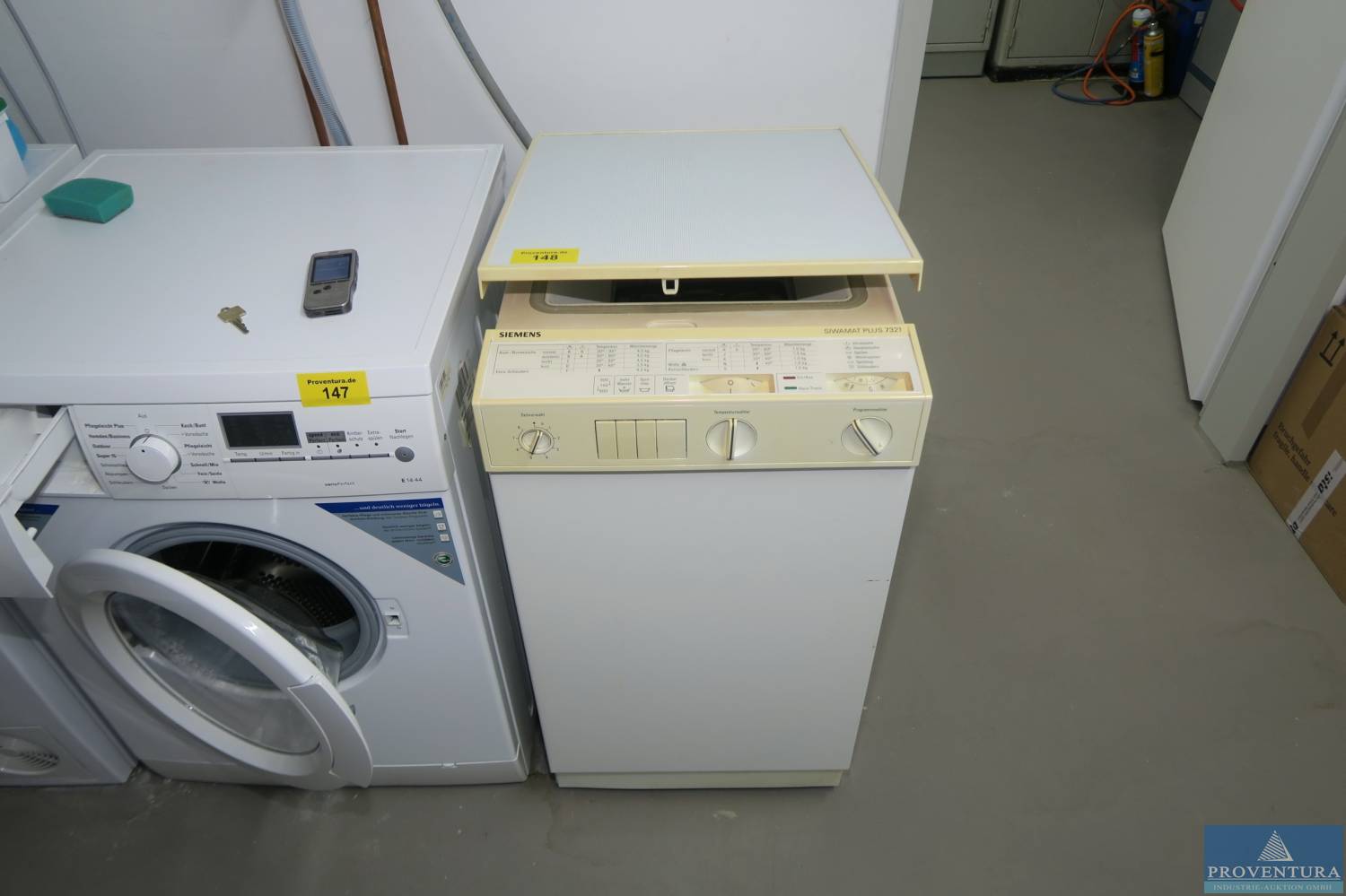 Waschvollautomat Toplader SIEMENS Siwamat Plus 7321 Proventura Online