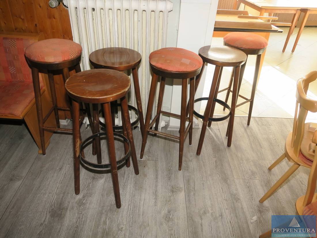 Barhocker Holz dunkel