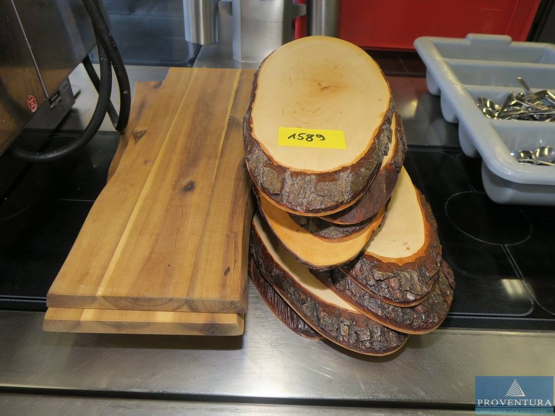Servierbretter Holz | Proventura Online-Auktion