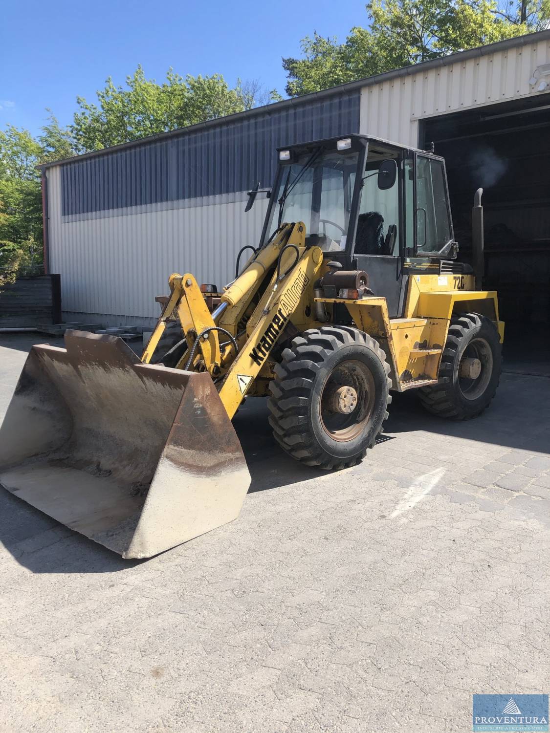 Fahrzeug-Onine-Auktion: Radlader KRAMER 720, Bj. 2000, 38xxx Raum Braunschweig