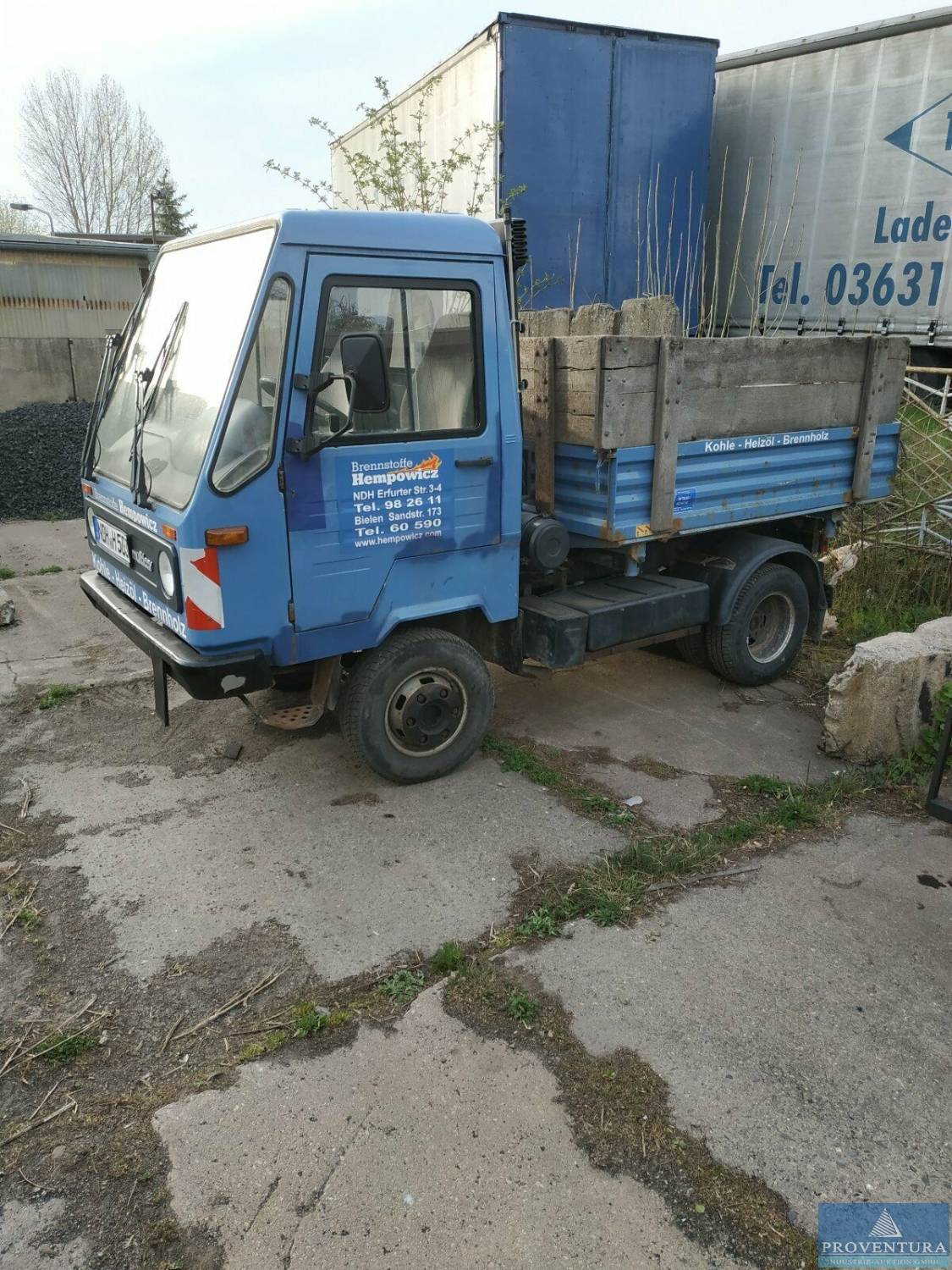 Lkw offener Kasten MULTICAR M26, EZ 2001, 99734 Nordhausen