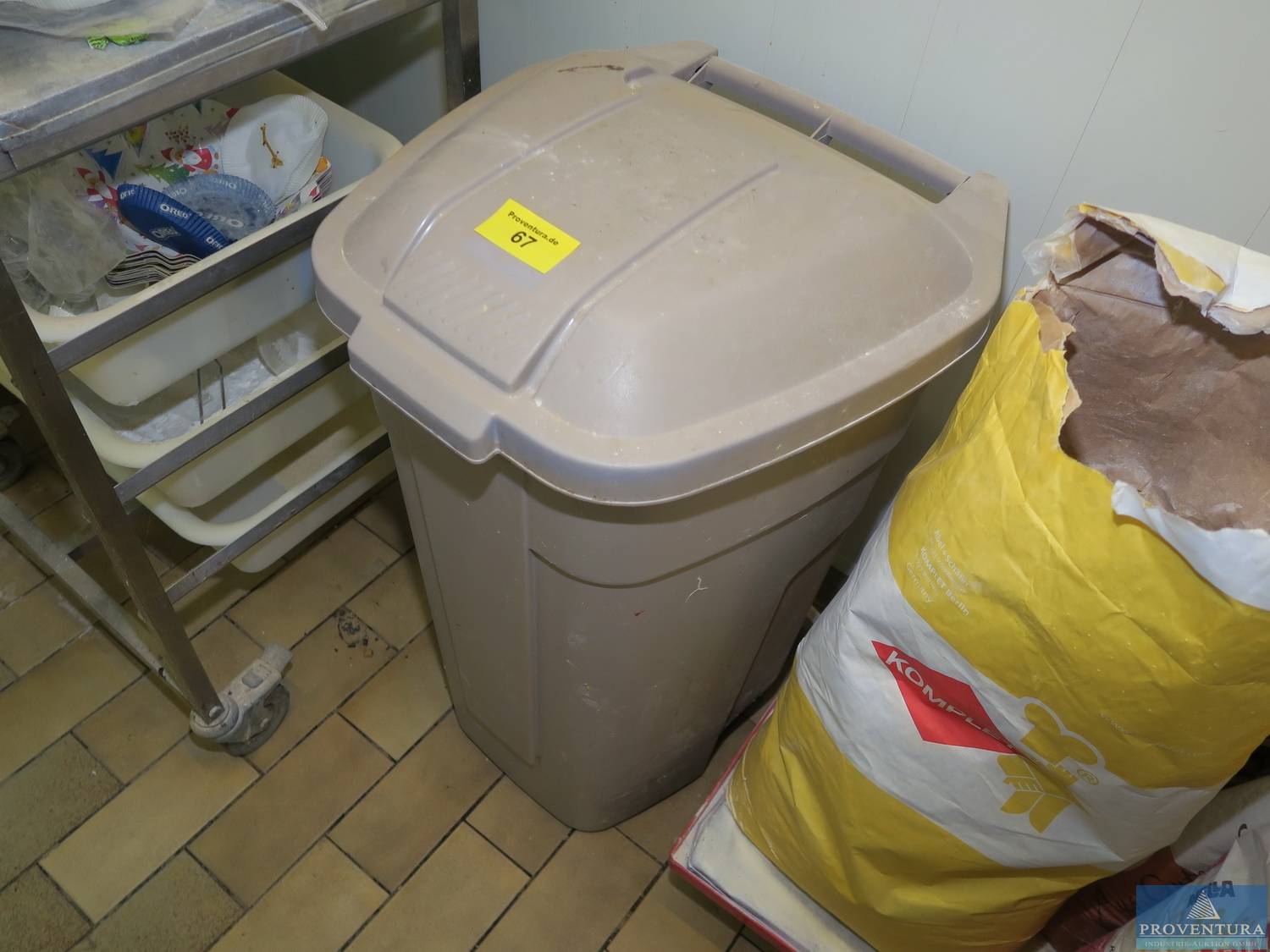 Vorratsbehälter grau | Proventura Online-Auktion