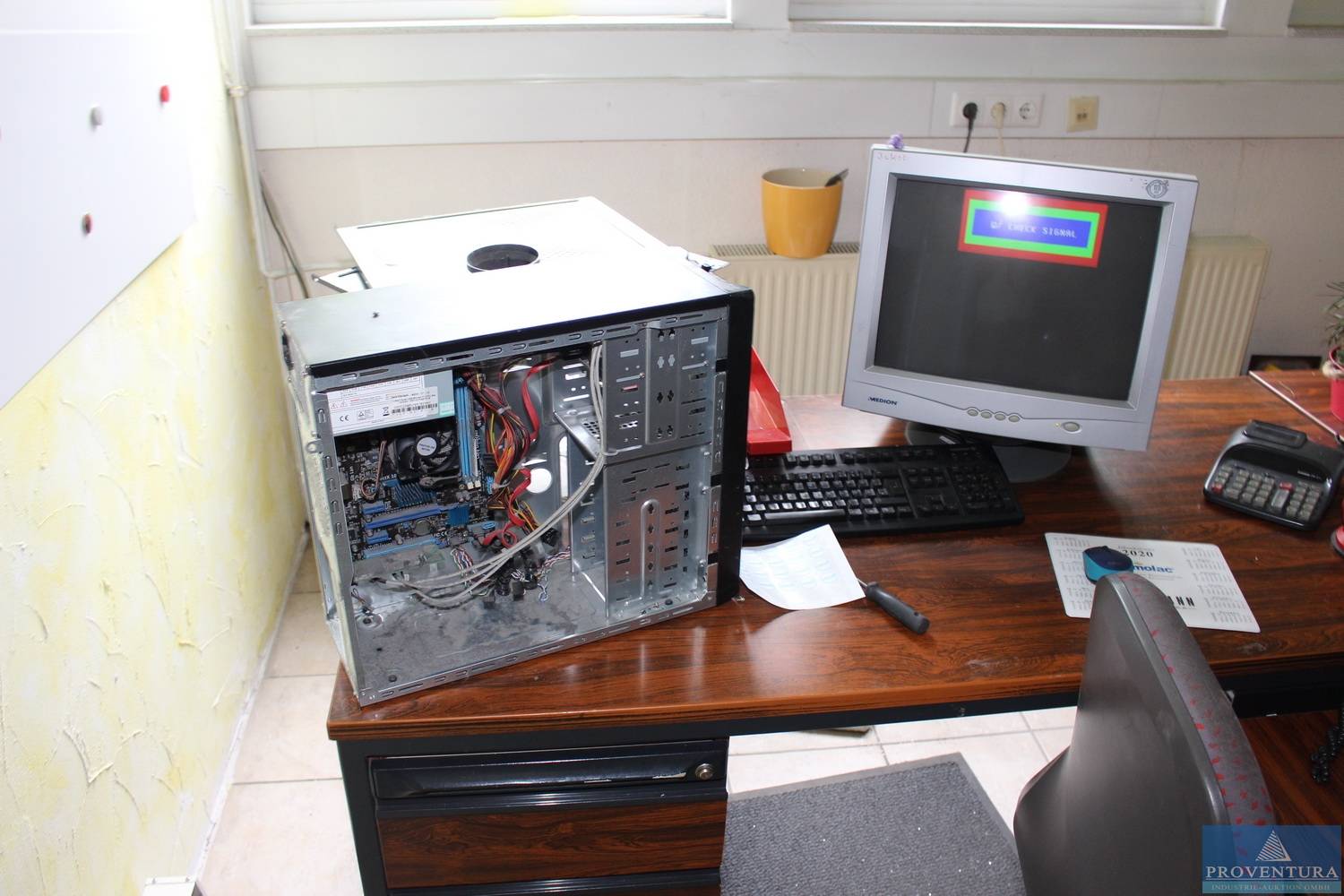 PC-Anlage 4 PC-Tower ohne Festplatte | Proventura Online-Auktion