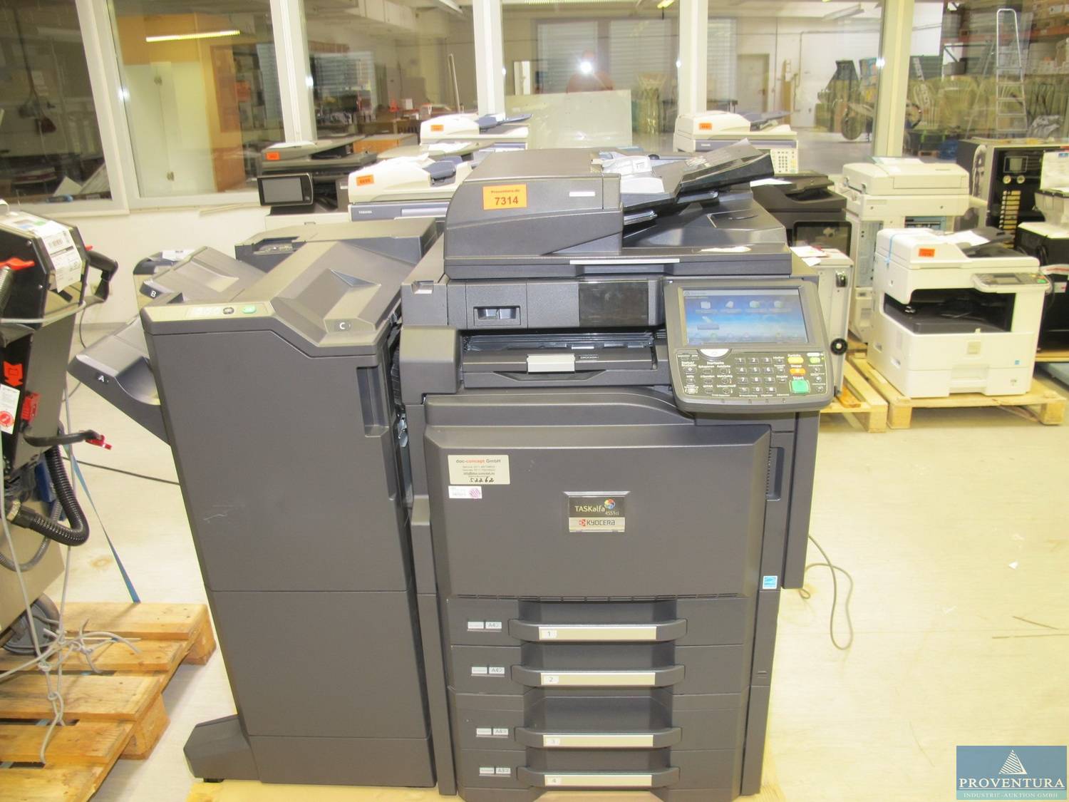 Multifunktionsgerät KYOCERA Taskalfa 4551ci mit Finisher DF 790