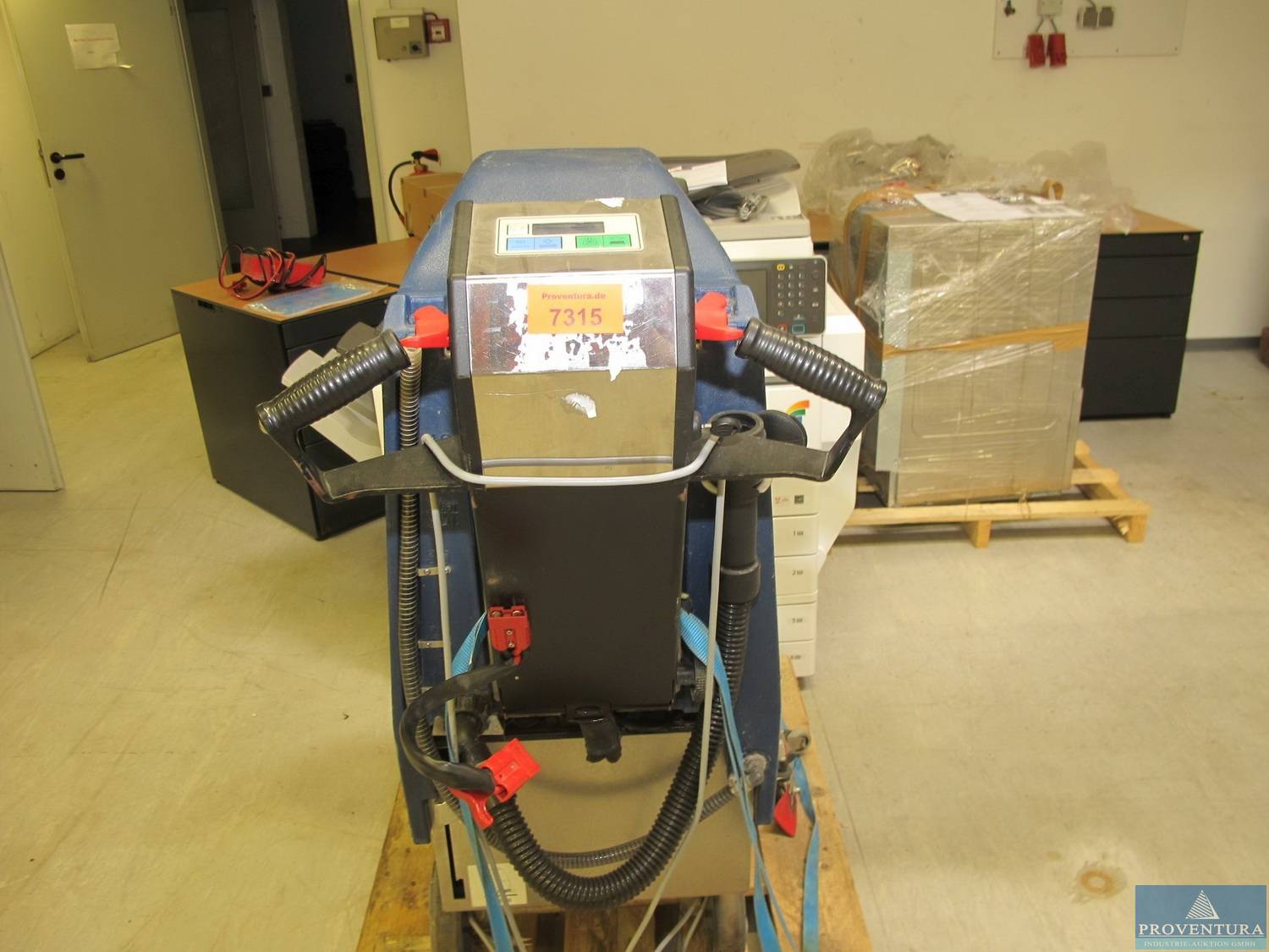 Aus Leasing: Akku-Scheuer-Saugmaschine Cleantech TURNADO 55 Pro-105 ah