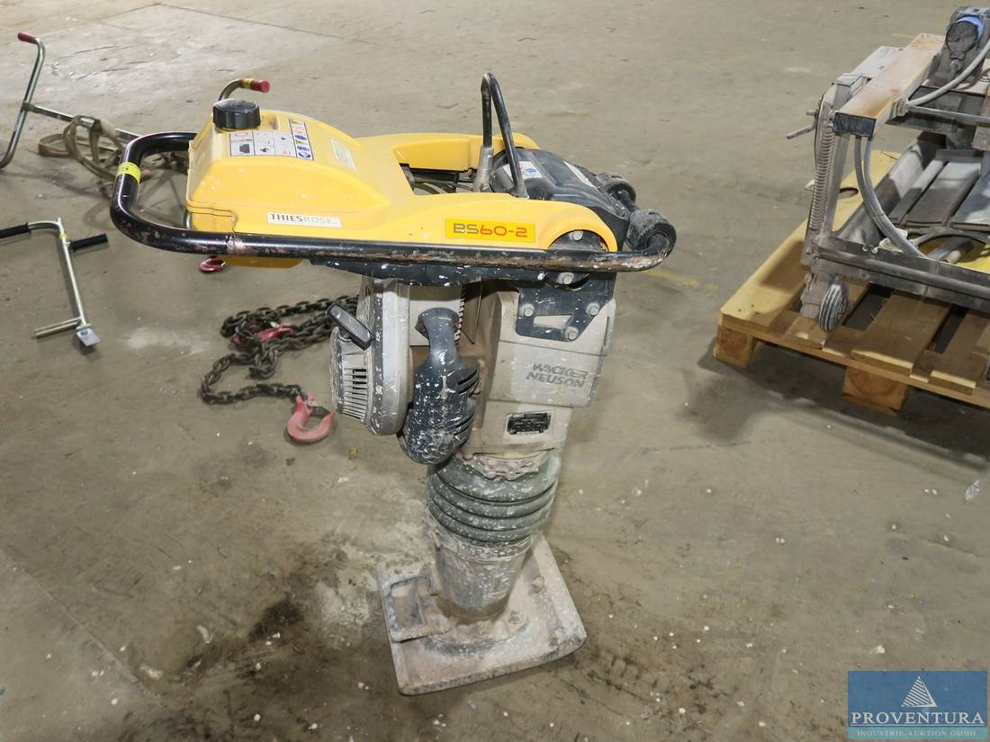 Stampfer WACKERNEUSON BS 602 Proventura OnlineAuktion Stampfer WACKERNEUSON BS 602 Proventura OnlineAuktion