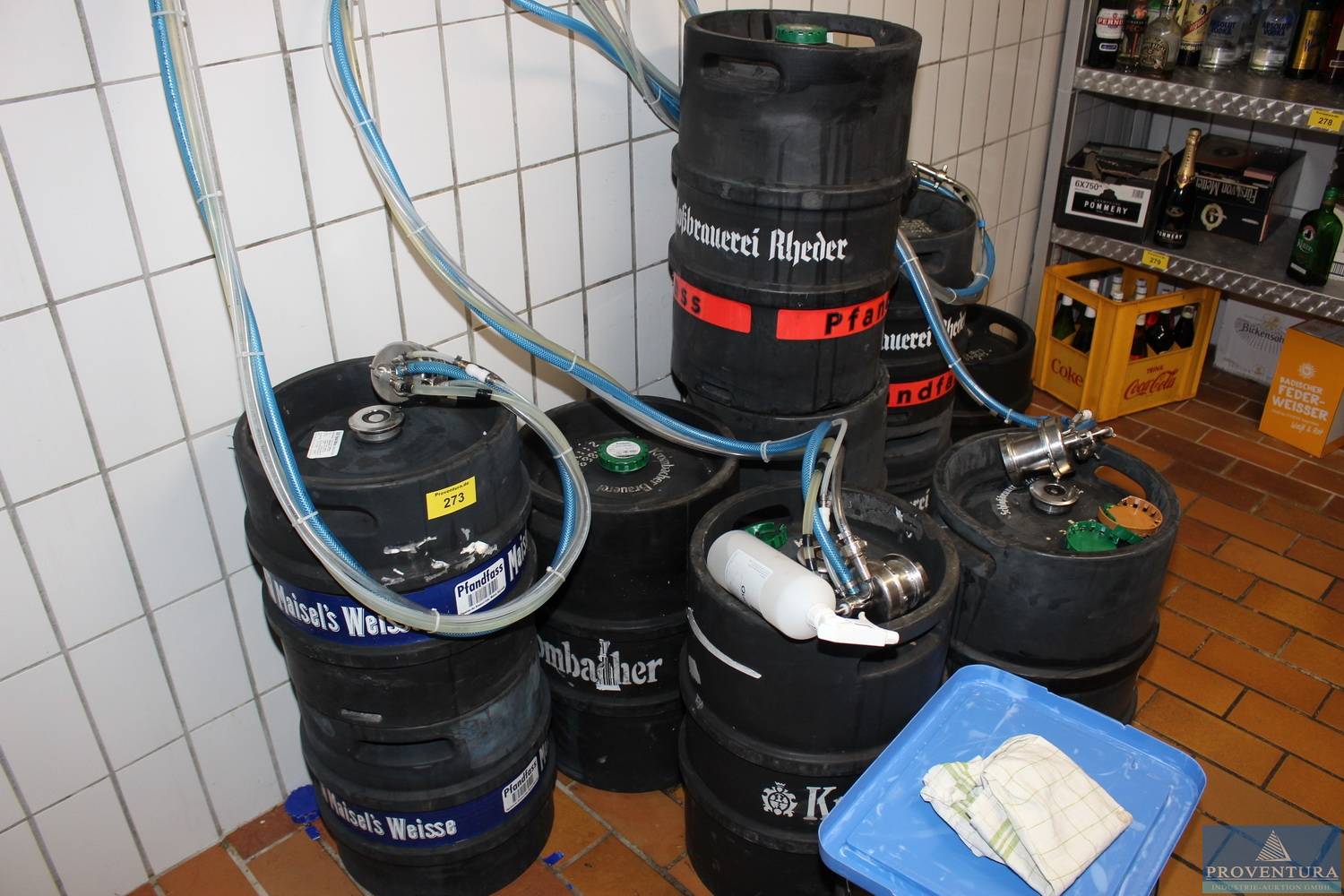 Insolvenzversteigerung ca. 26 Bierfässer, Raum 37688 Beverungen