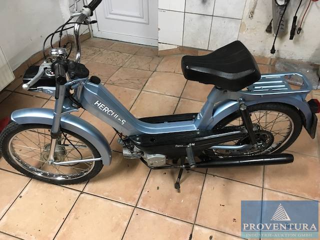 Versteigerung aus Sammlung: Oldtimer-Mofa HERCULES Prima 2N, Bj. 1982, 8.440 km, m. Speichenfelgen, 37500 Raum Einbeck