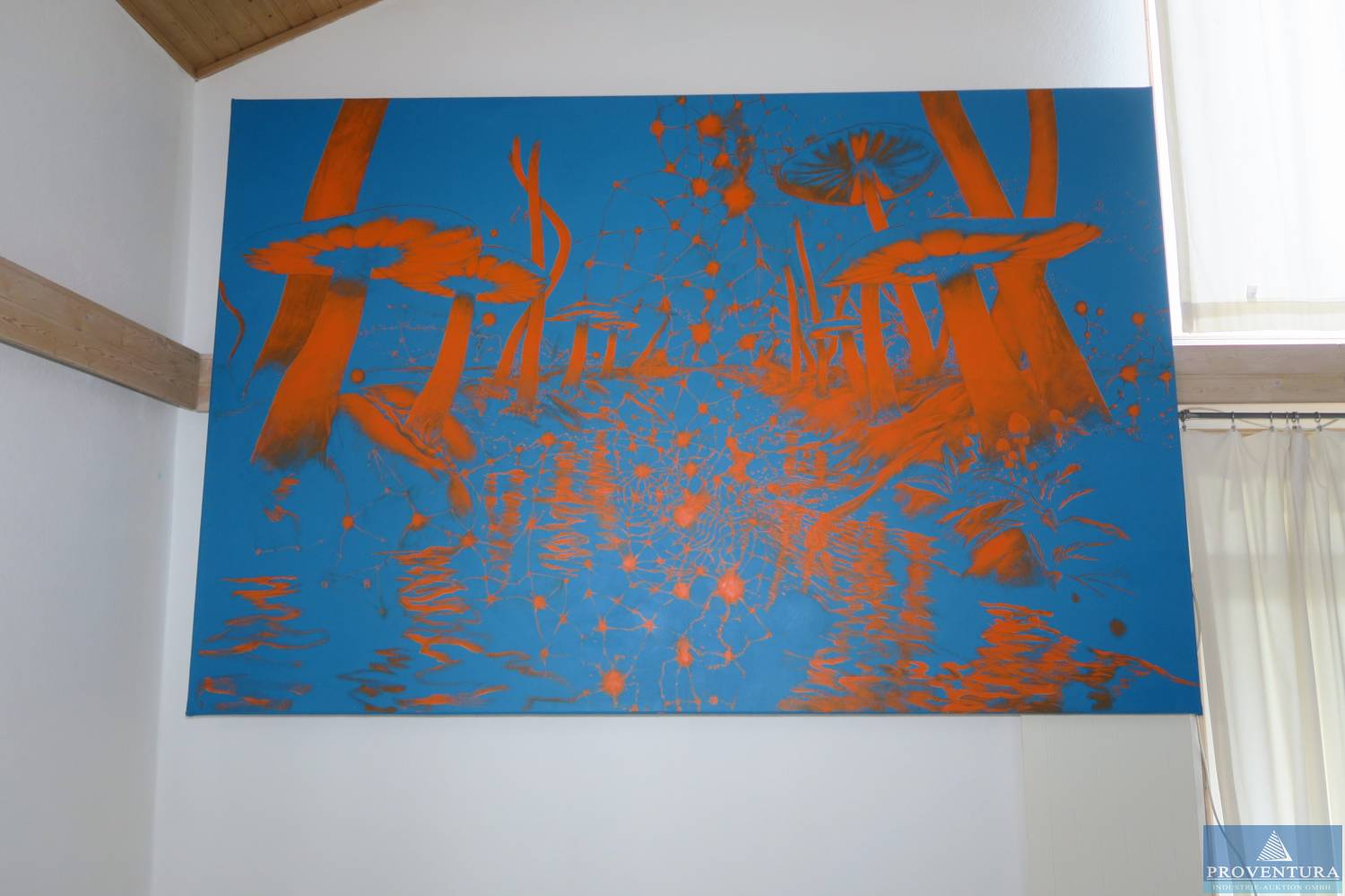 Kunst-Auktion: Gemälde „ALLEY“ von Alexander Graf von Schlieffen, angesch. 2019, Anlageobjekt, 38xxx Raum Braunschweig