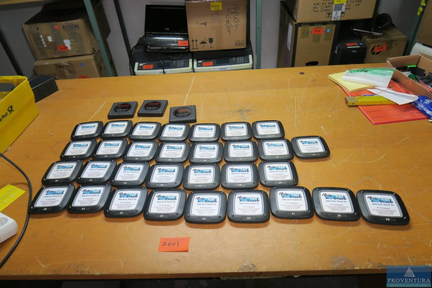 Pager LRS Coaster Call CS 6 Gästerufpager