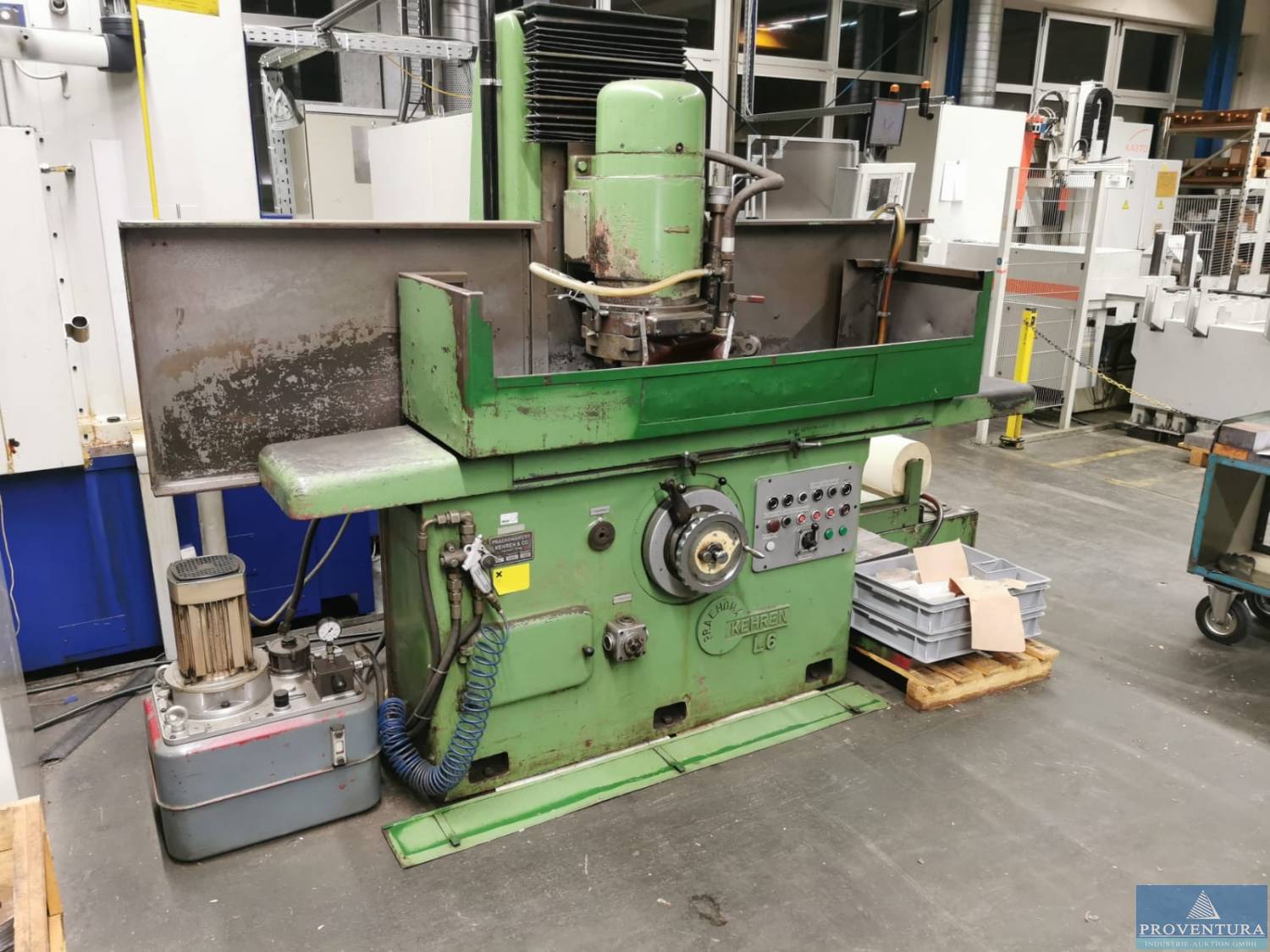 Koordinaten-Bohrmaschine HAUSER OP-3, Flachschleifmaschine PRAEHOMA KEHREN L6, 37xxx Göttingen