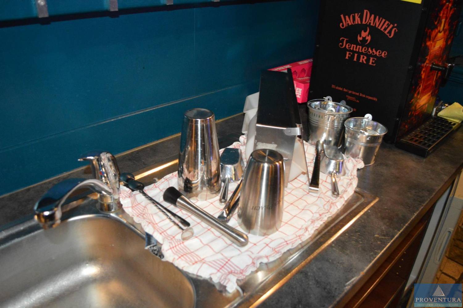 Theken-Zubehör best. ca. 12 Spirituosenspender | Proventura Online-Auktion