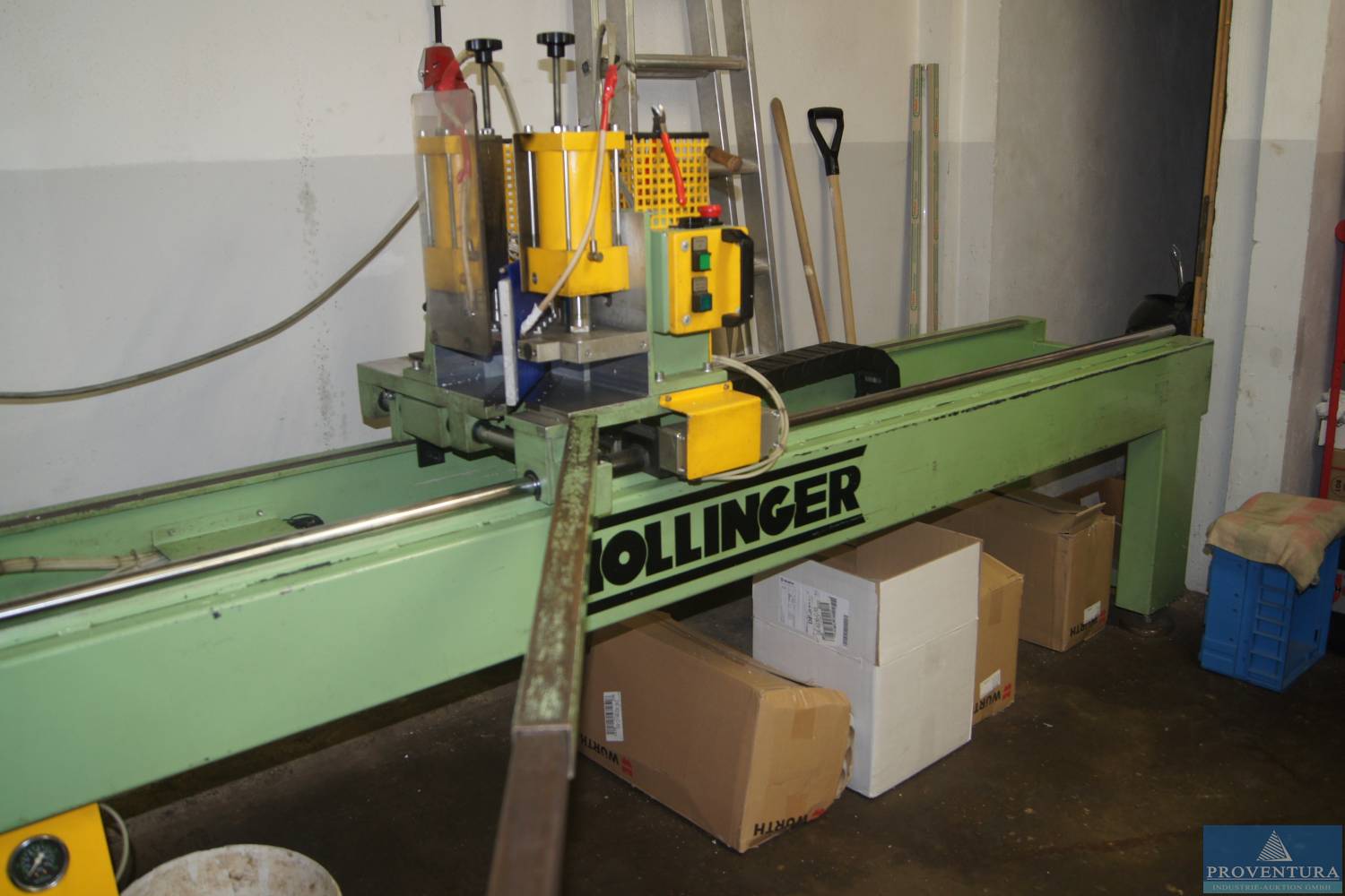 Zweikopfschweißmaschine HOLLINGER MSA-EE und Ummantelungsmaschine PUMA U7BHRL in 98587 Steinbach
