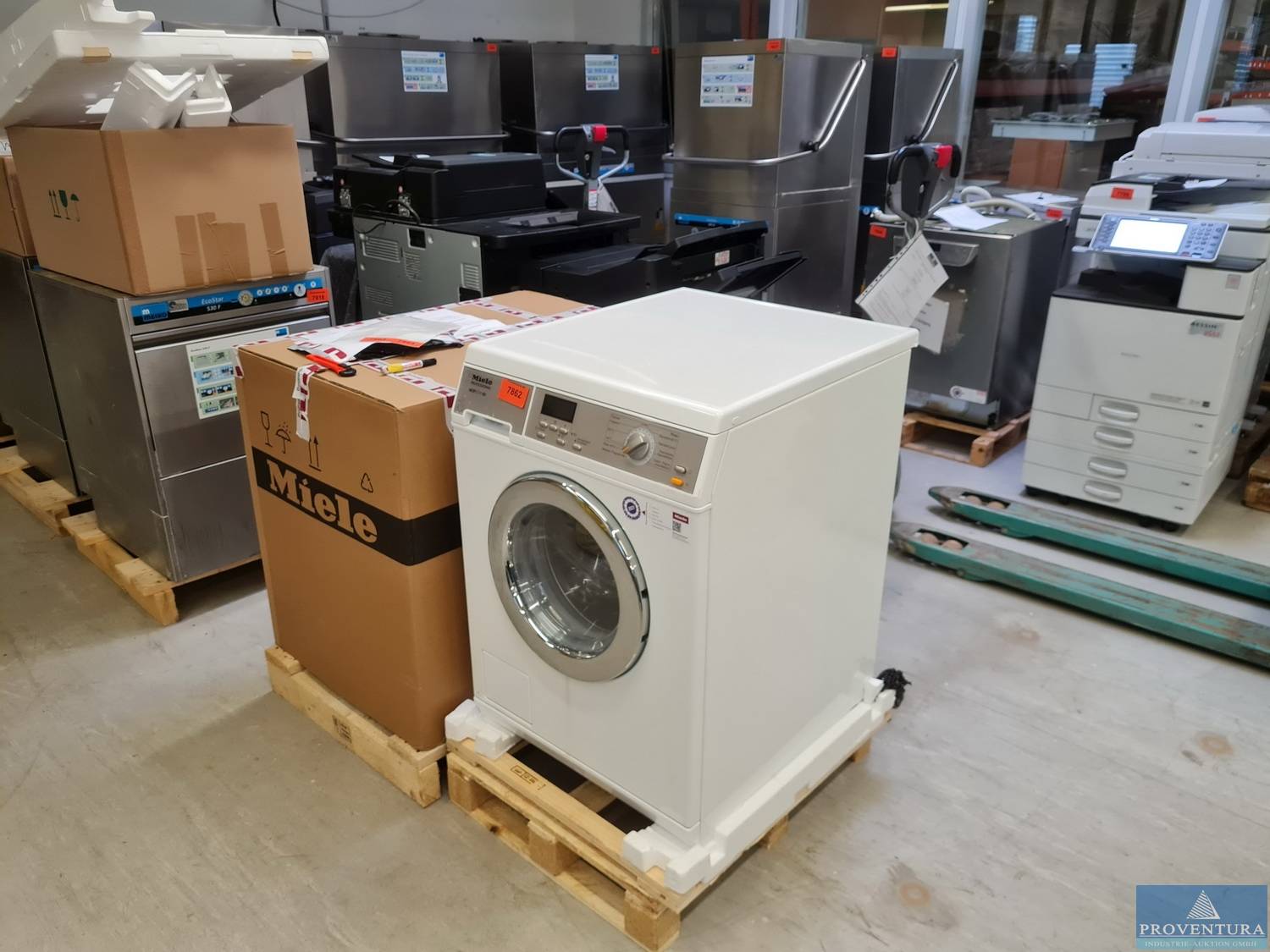 Nachverkauf aus Leasing: Industriewaschmaschine MIELE Professional Mopstar 60, Kaufdatum 02.2017