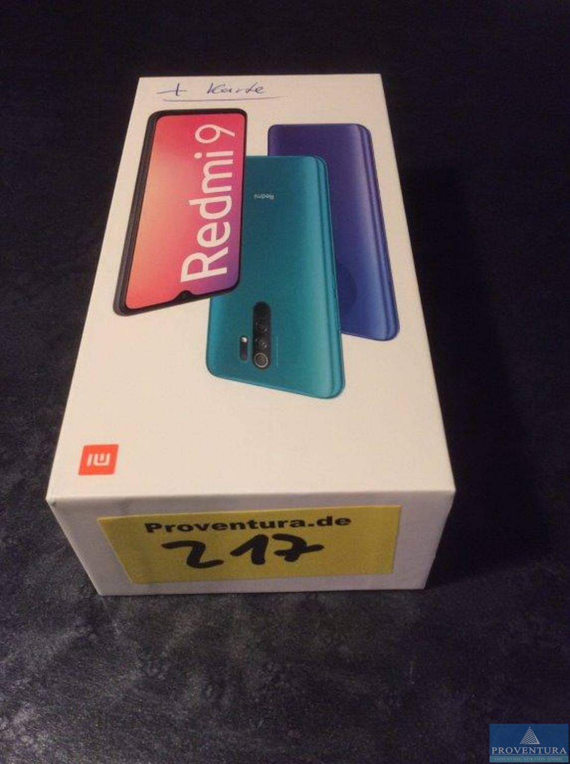 Prepaid-Smartphone XIAOMI RedMi 9 M2004J19AG carbon grey | Proventura ...