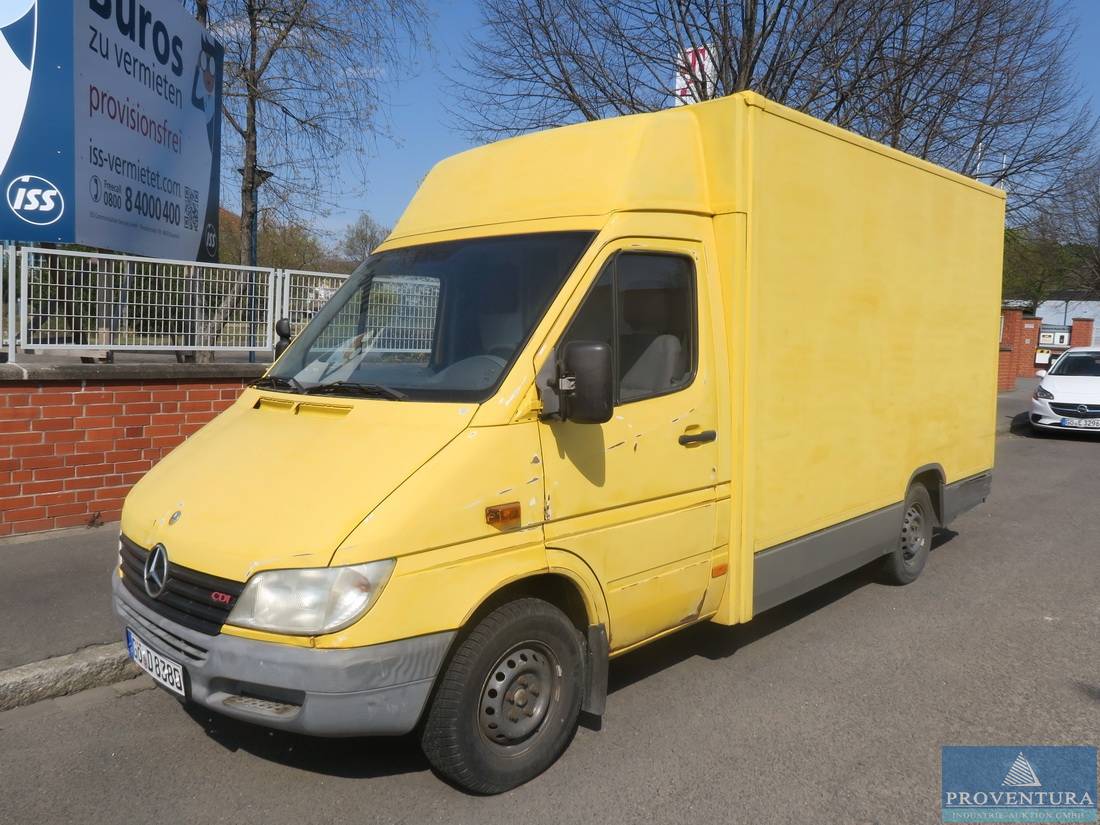 Aus Insolvenz: Postfahrzeug Mercedes-Benz Sprinter 308 CDI, EZ 2001, 195.000 km, ideal zum Ausbau als Wohnmobil