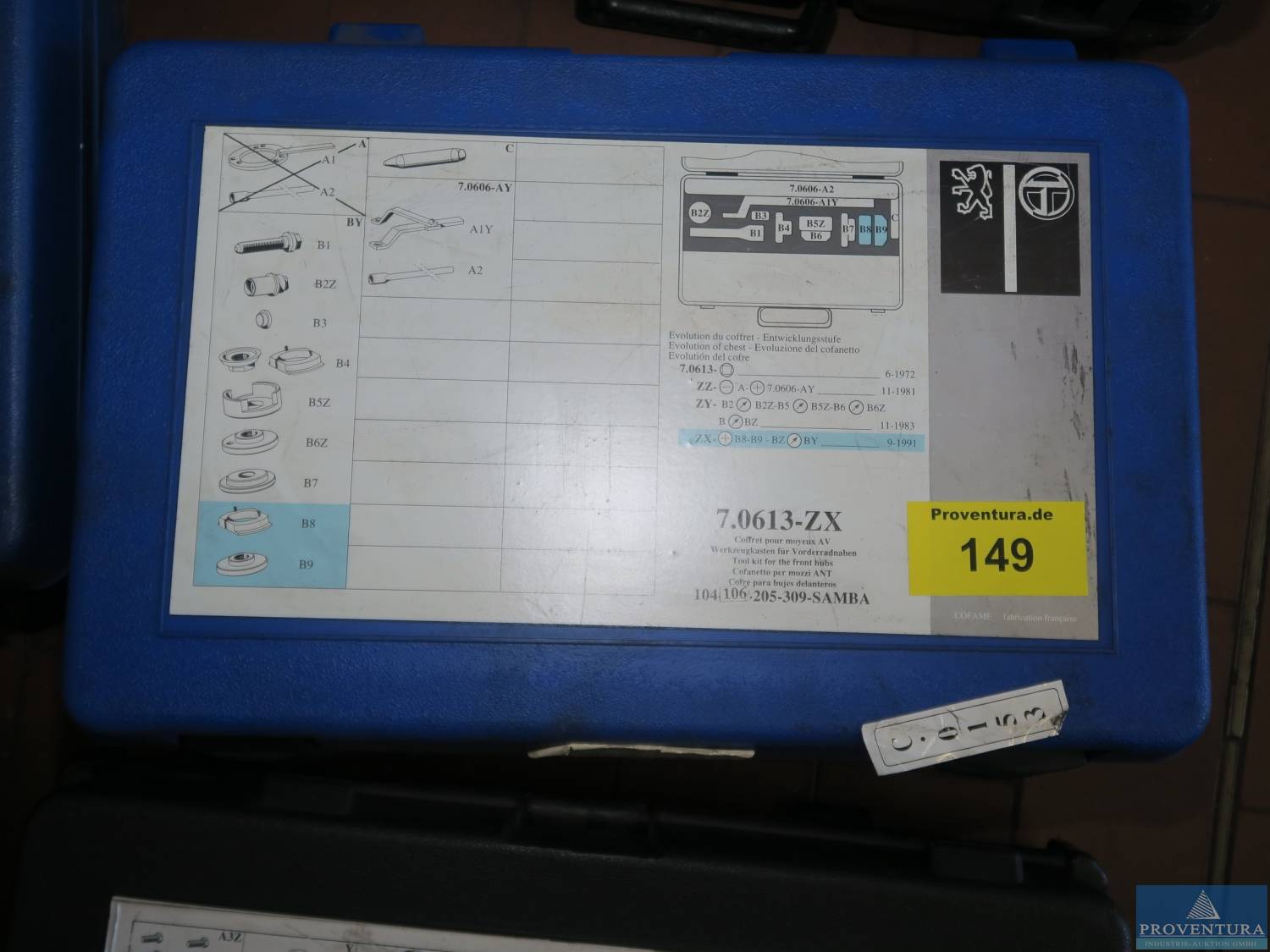 Spezialwerkzeug PEUGEOT 7.0613-ZX