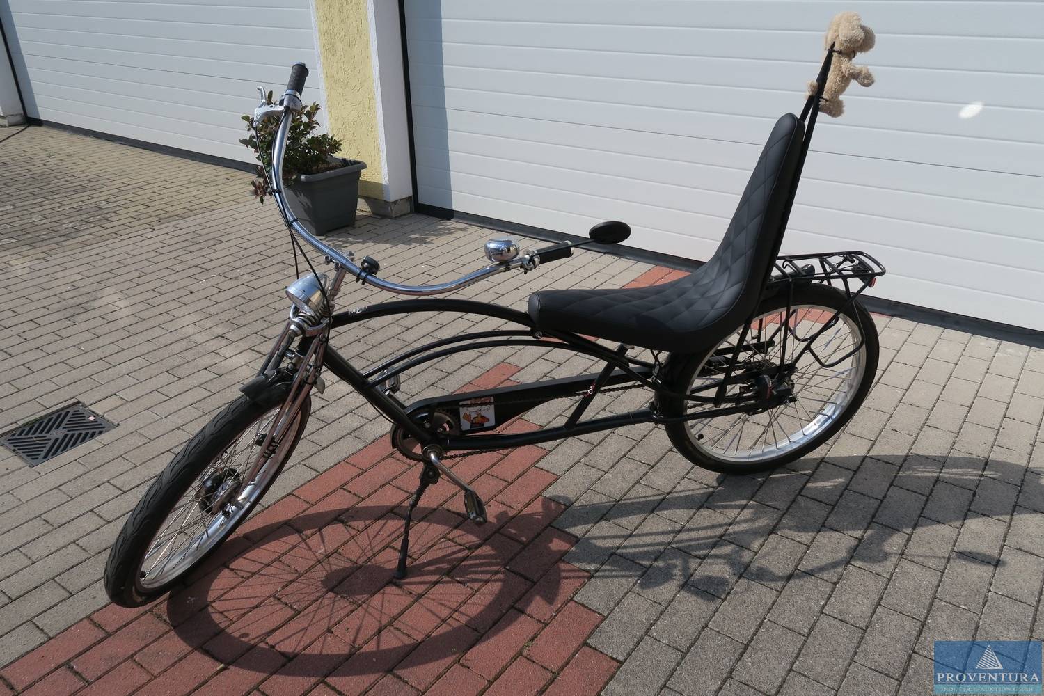 Versteigerung Fahrrad Cruiser Springergabel Einzelstück, Sonderbau