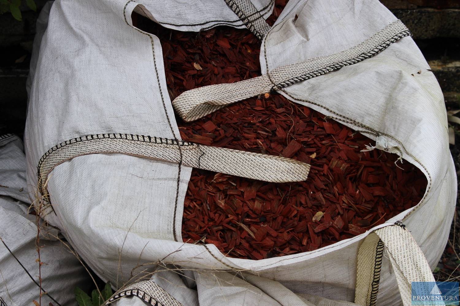 Rindenmulch rot