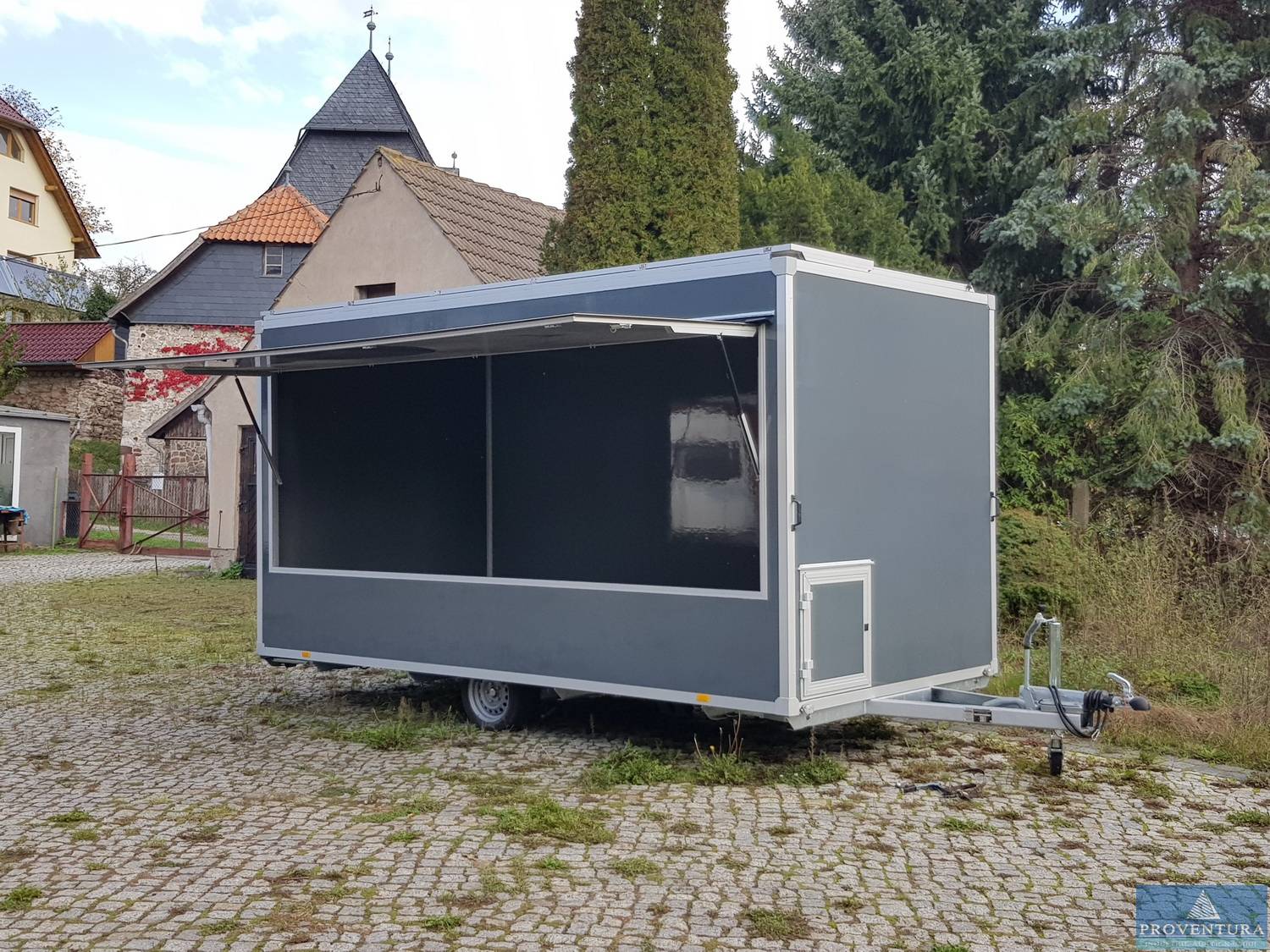 Liquidationsversteigerung Imbissanhänger WÖRMANN Basic L EZ 2018