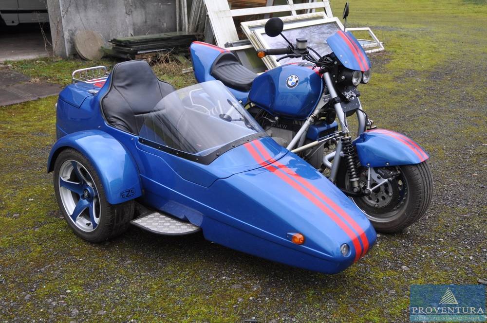 Versteigerung aus Nachlass Motorrad mit Beiwagen BMW R100R Rally Bode, EZ 1992, 980 ccm