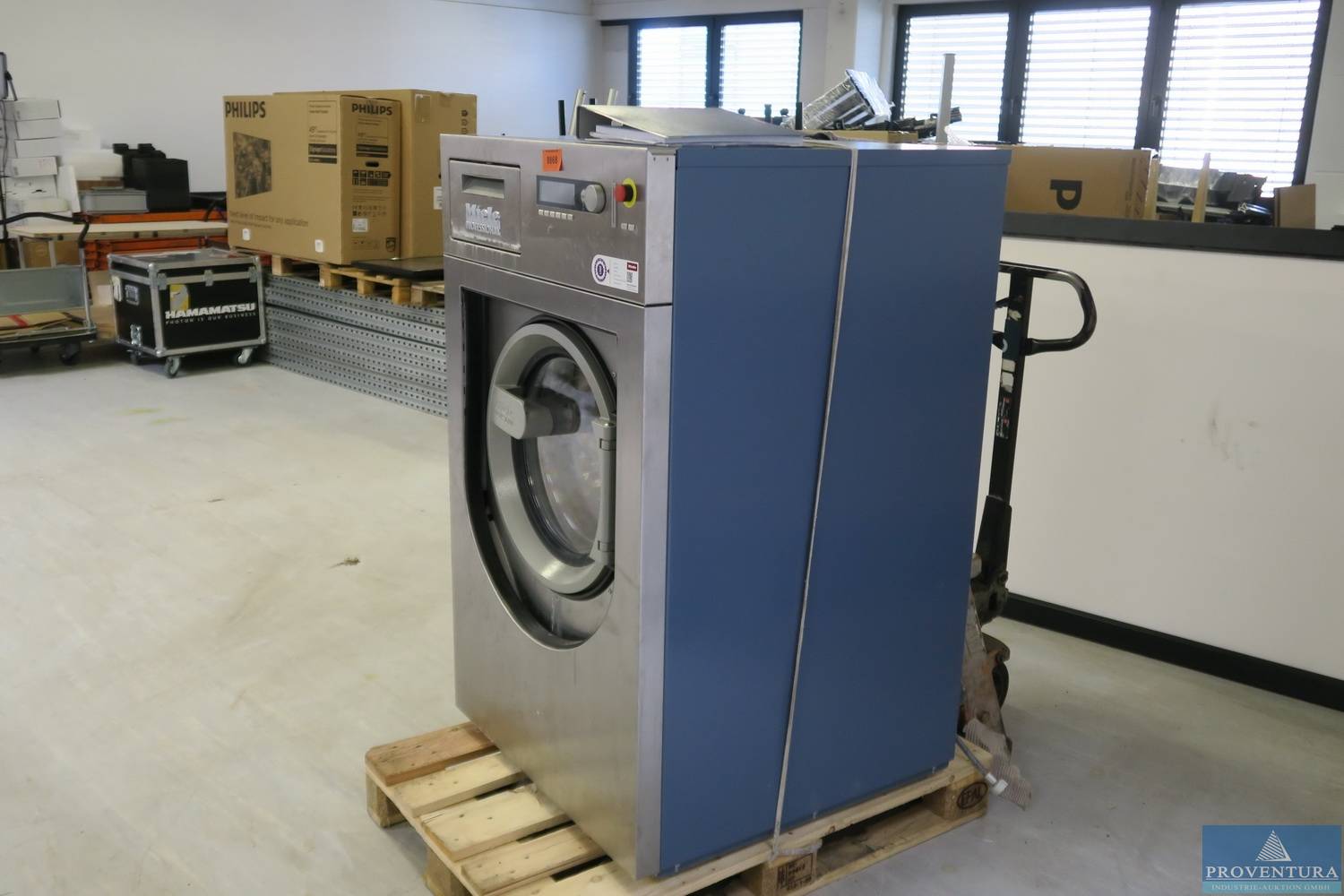 Aus Leasing: Gewerbe-Waschmaschine MIELE PW811 EL, Volumen 180 l, Bj. 2019